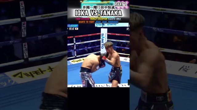 井岡一翔圧巻のパフォーマンス！田中恒成をKO！